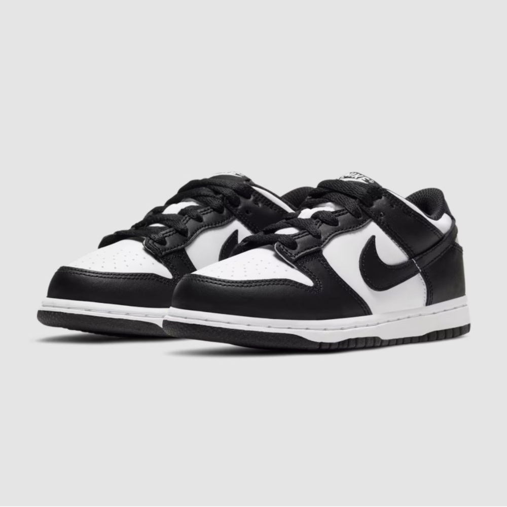 Nike Low Dunks Black and White Sneakers
